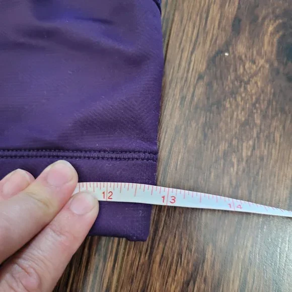 Nike Dri-Fit Racerback Sports Bra Top Athletic Running Purple Fitted Stretch S - Picture 6 of 7